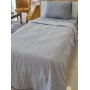 ETEHOMETEX HAVUZLU PİKE TAKIMI %100 PAMUK TEK KİŞİLİK GRİ 8696474232110